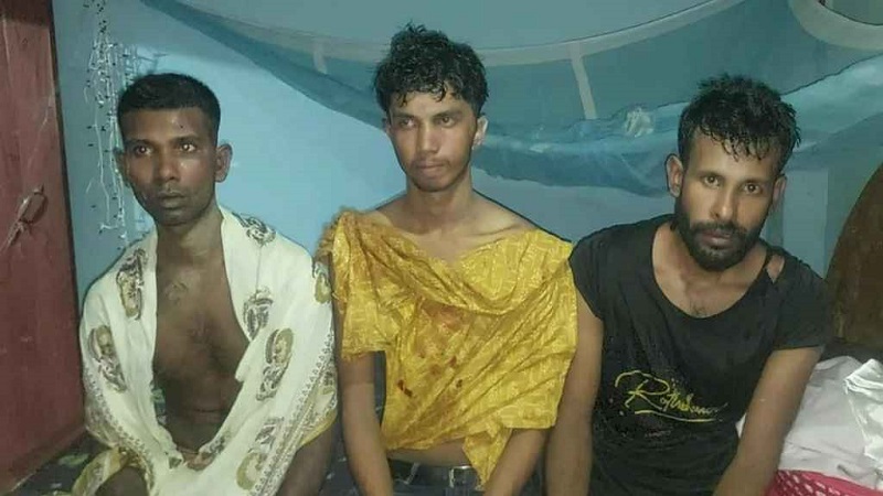 Armed Robbery in Jhenaidah: Three Suspects Captured After Mob Beating